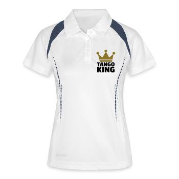 Tango - Women's Polo breathable - white/navy - Front