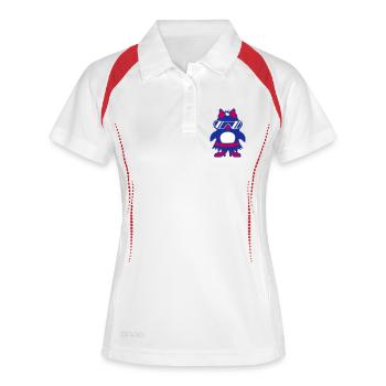 Pretty Penguin Lady Girl Dress Cool Sunglasses - Women's Polo breathable - white/navy - Front