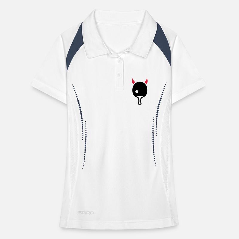 Ping Pong Devil Women's Polo breathable