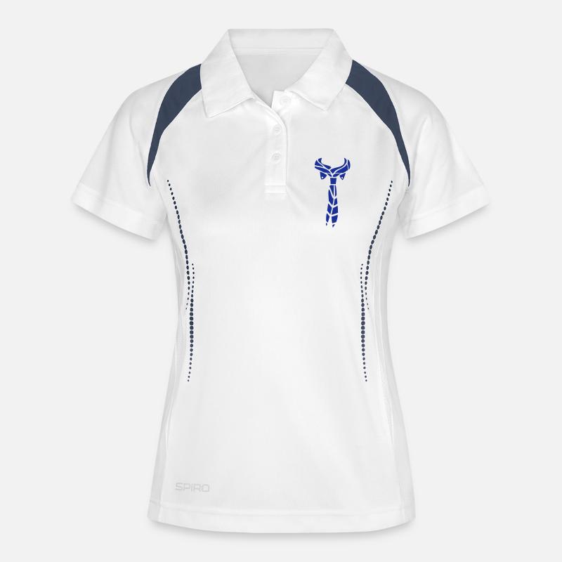Scout scarf - Women's Polo breathable - white/navy