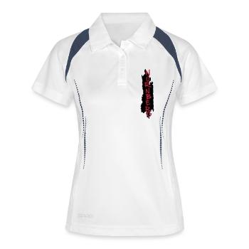 Nuremberg - Polo respirant Femme - blanc/marine - Devant