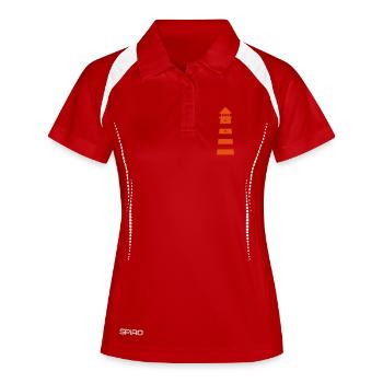Lighthouse - Women's Polo breathable - white/navy - Front