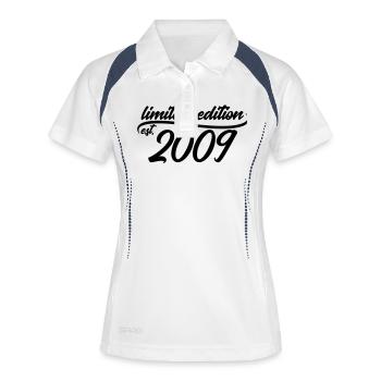 Limited Edition est 2009 - Women's Polo breathable - white/navy - Front