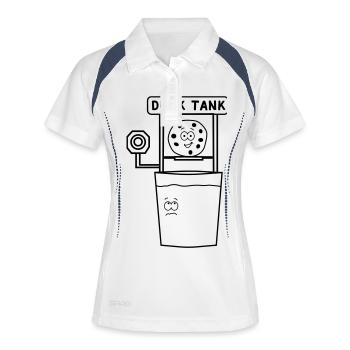 Cookie And Milk Dunk Tank - Women's Polo breathable - white/navy - Front