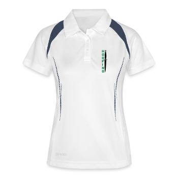 Hoofing Dagger - Women's Polo breathable - white/navy - Front