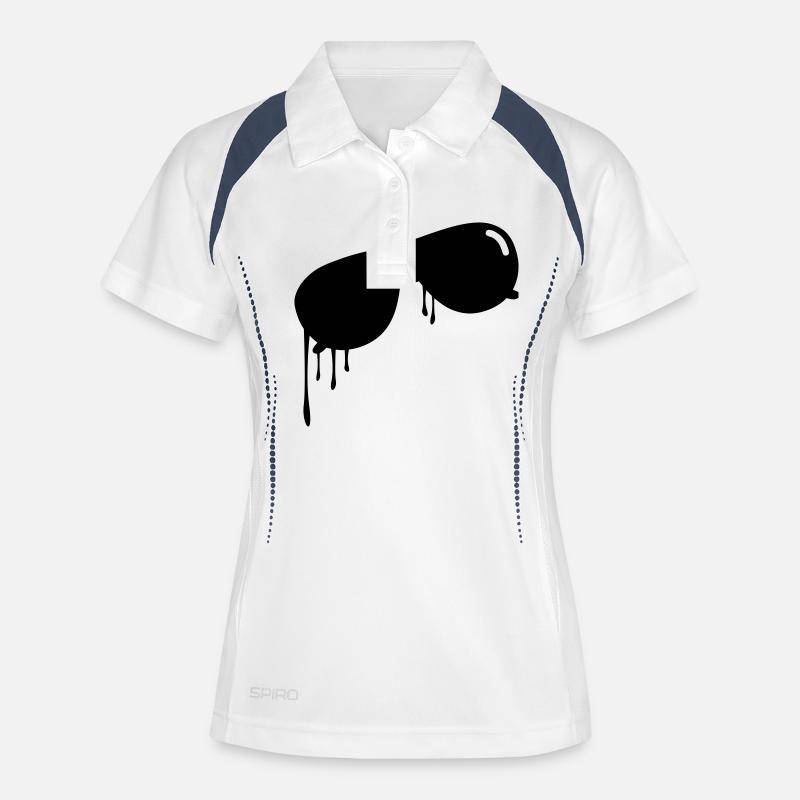 sunglasses - Women's Polo breathable - white/navy