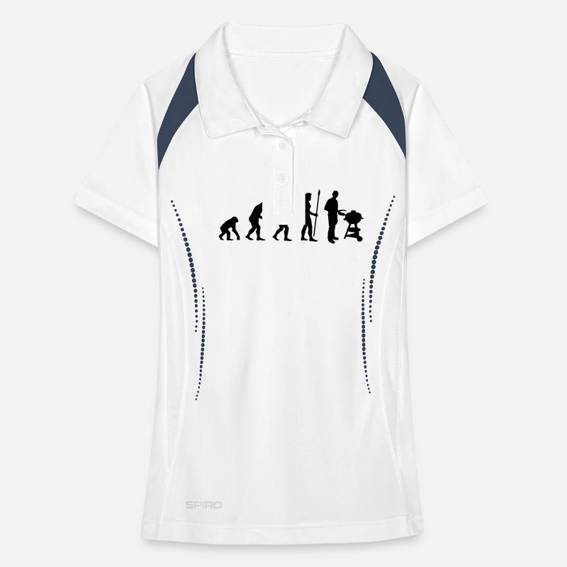 evolution_grill1 Polo respirant Femme