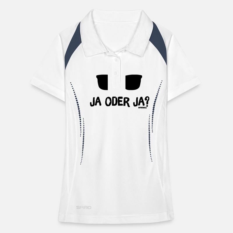 Ja oder Ja? Frauen Polo atmungsaktiv