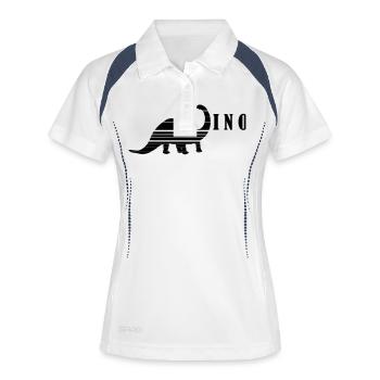 dino - Women's Polo breathable - white/navy - Front