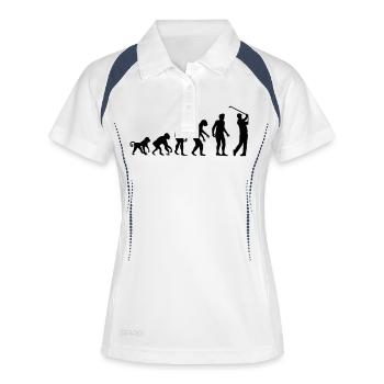 golf_evolution - Women's Polo breathable - white/navy - Front