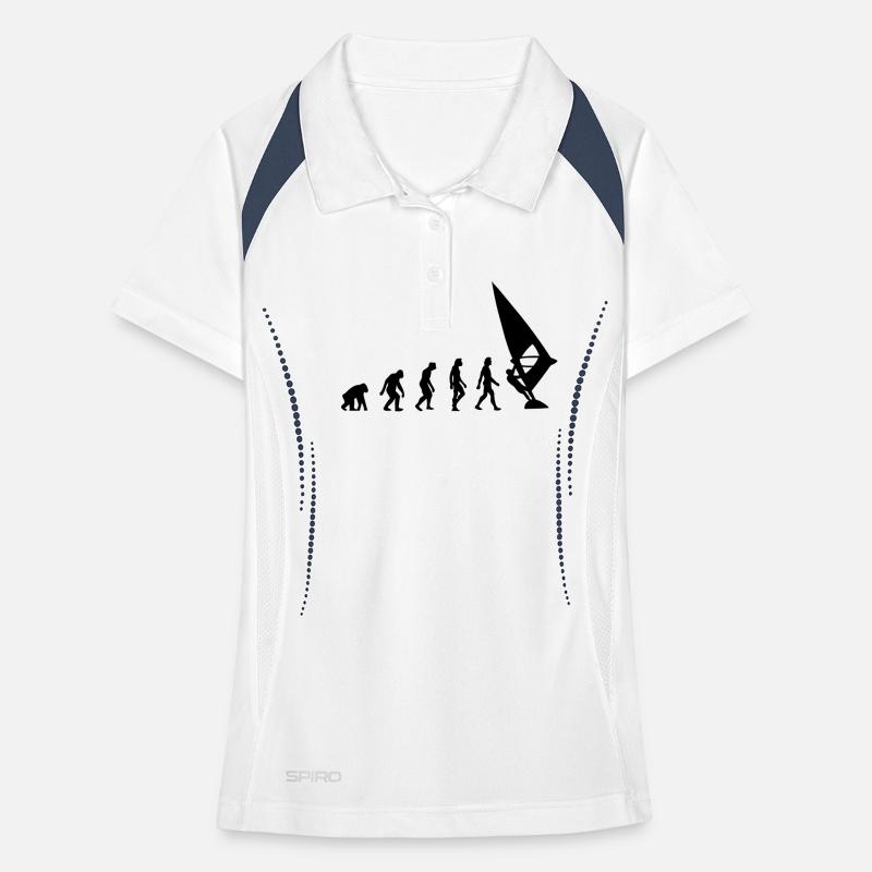Die Evolution von Windsurfing Frauen Polo atmungsaktiv