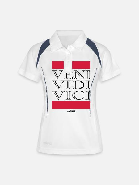Veni Vidi Vici - Women's Polo breathable - white/navy