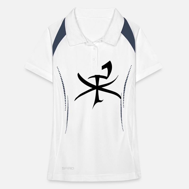 Christ monogram Women's Polo breathable
