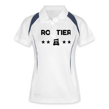 Trucker LKW Fahrer Routier Truck Camion Transport - Women's Polo breathable - white/navy - Front