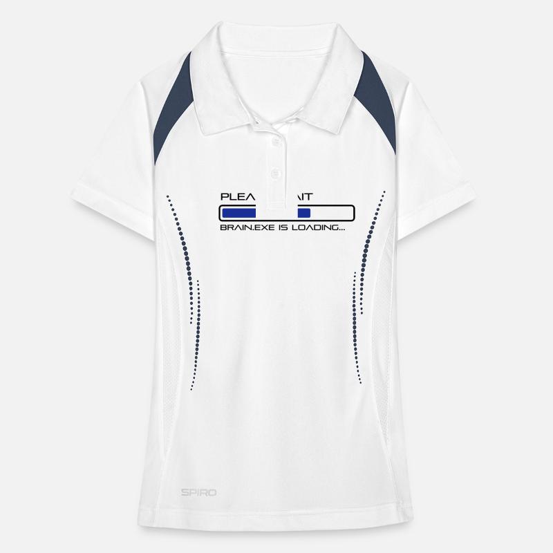 spruch_brain_exe_2 Women's Polo breathable