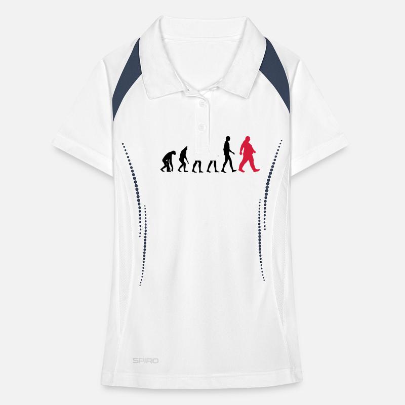 "BOLD" evolution - d'entre eux sont obèse Dick - Polo respirant Femme