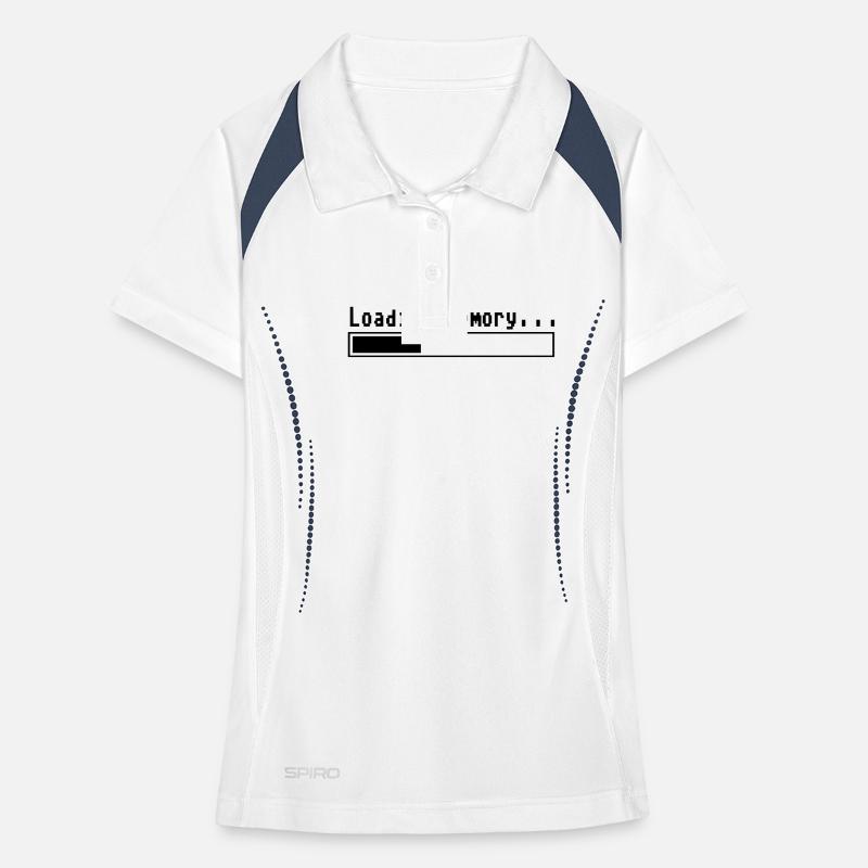 Loading Memory... Polo respirant Femme