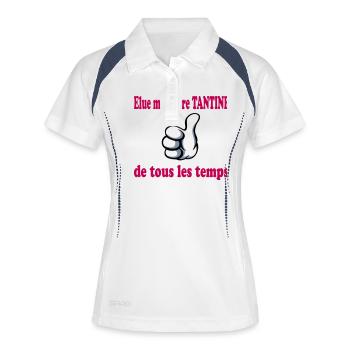 Best AUNTIE OF ALL TIME - Women's Polo breathable - white/navy - Front
