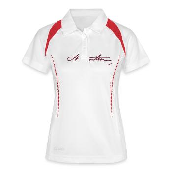 Alexander Hamilton Signature - Women's Polo breathable - white/navy - Front