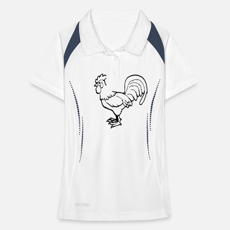 Rooster farm Women's Polo breathable