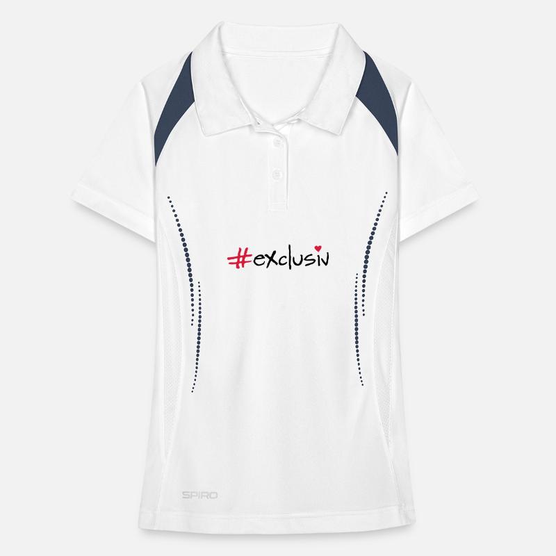 exclusivement Polo respirant Femme