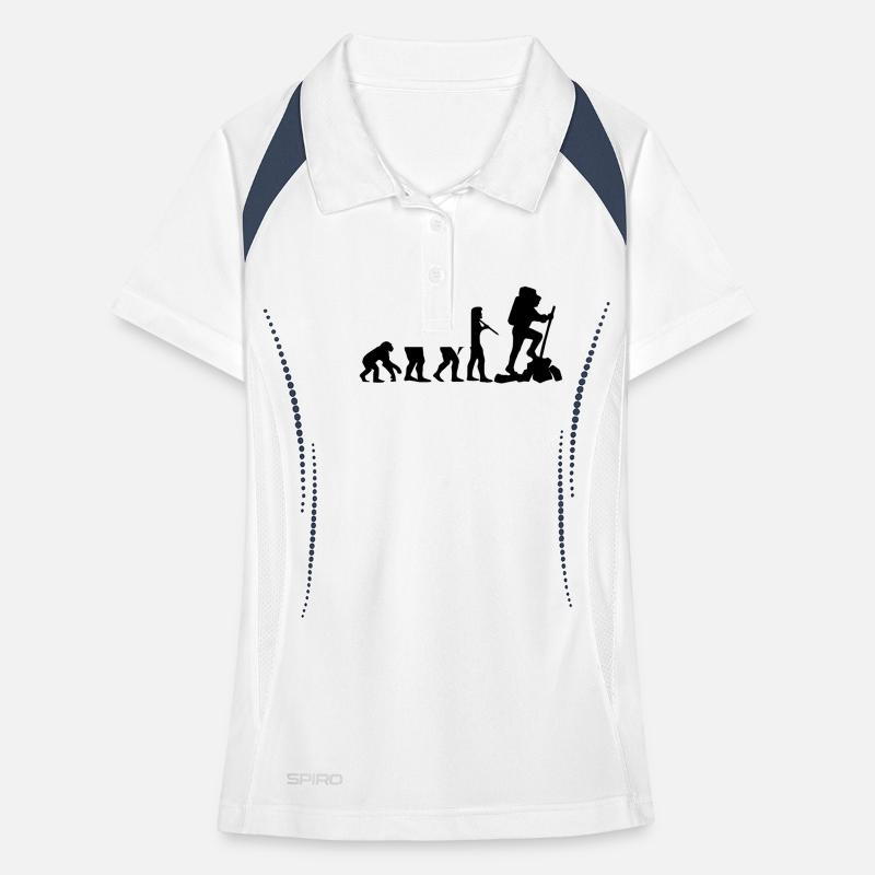 Evolution Bergsteiger/Wanderer Frauen Polo atmungsaktiv