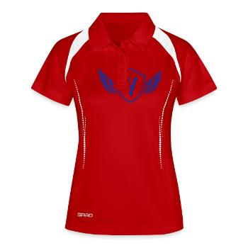 Coat of arms 4 - Women's Polo breathable - white/navy - Front