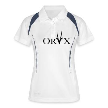 Oryx - Frauen Polo atmungsaktiv - Weiß/Navy - Vorne