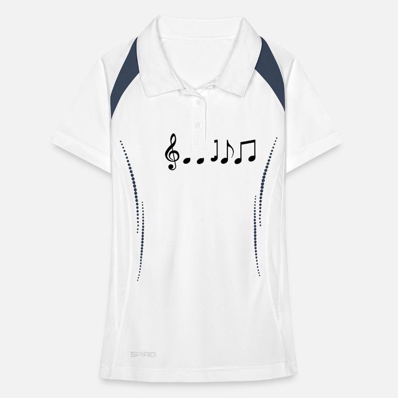 music Women's Polo breathable