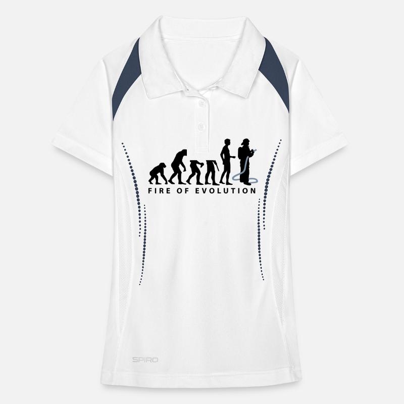 evolution_feuerwehr_2c Polo respirant Femme