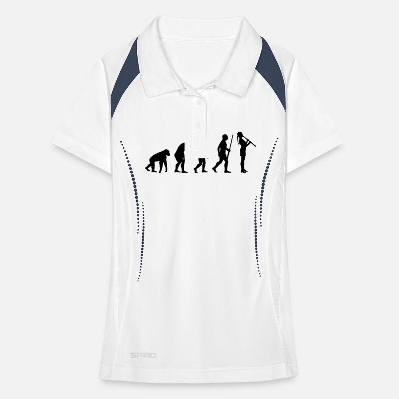 Clarinetist Evolution Frauen Polo atmungsaktiv