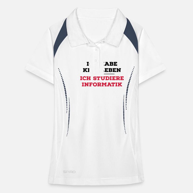 computer scientist Women's Polo breathable