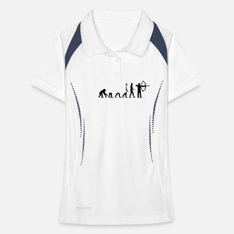 Evolution Bogenschießen Frauen Polo atmungsaktiv
