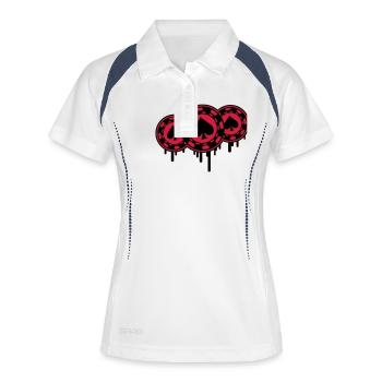 poker_chips_gr2 - Women's Polo breathable - white/navy - Front