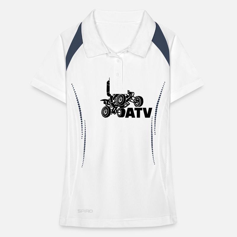 ATV Frauen Polo atmungsaktiv