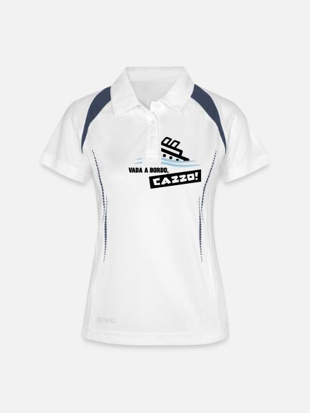 Vada a bordo, cazzo! - Women's Polo breathable - white/navy