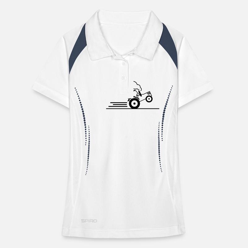 traktor_power_pull_f1 Women's Polo breathable