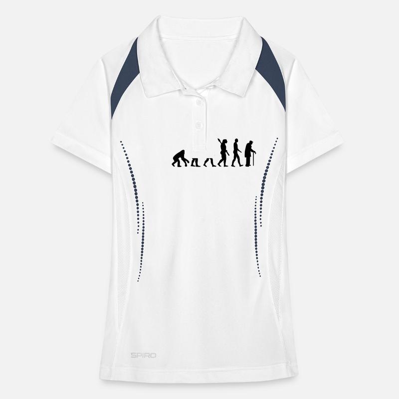 Évolution Retraité Polo respirant Femme