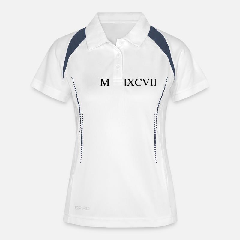 1997 - Women's Polo breathable - white/navy