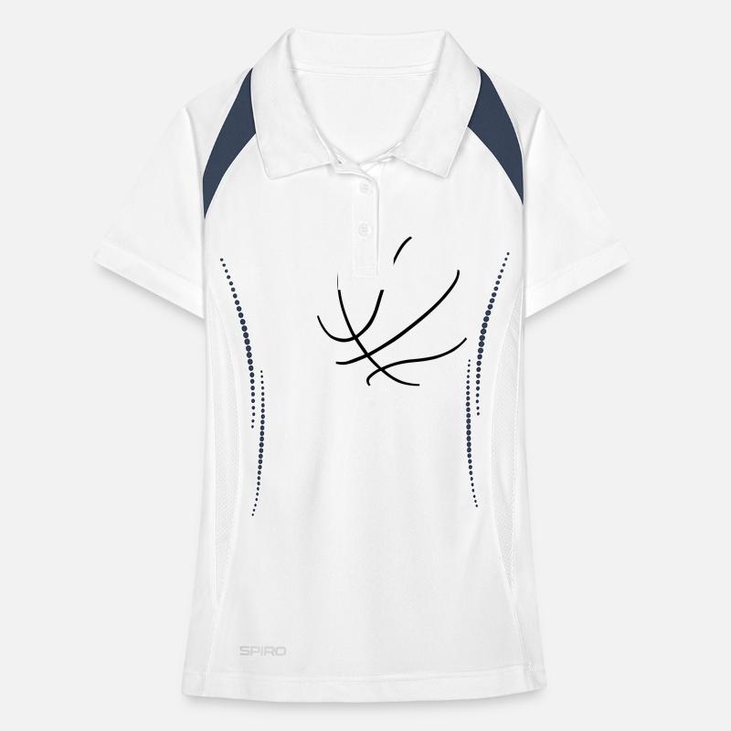 Basketball, dunking Women's Polo breathable