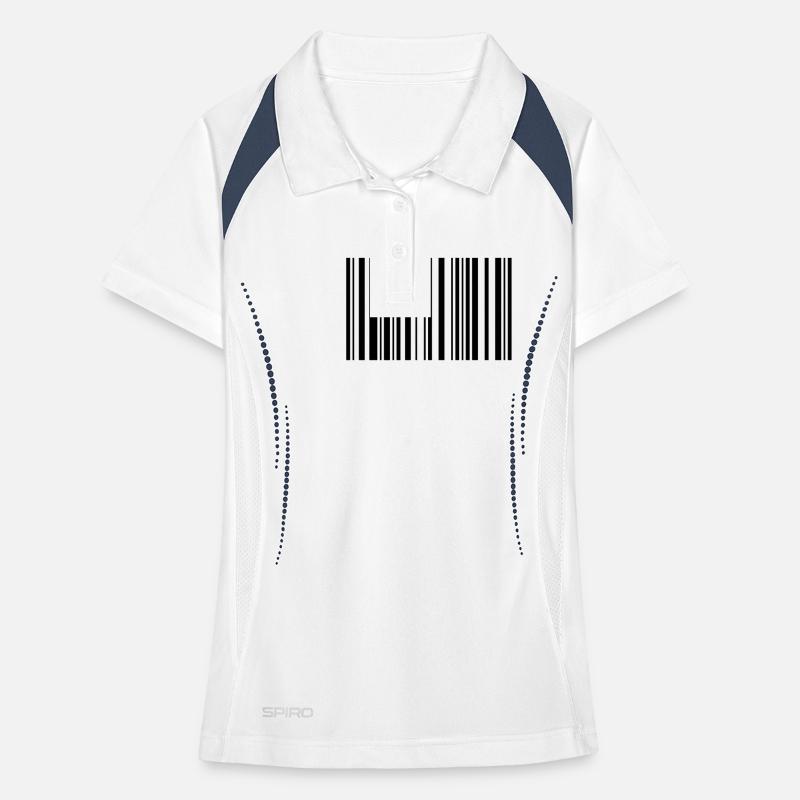 barcode Frauen Polo atmungsaktiv