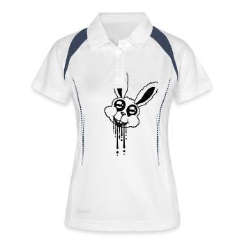 Head Rabbit Blood - Women's Polo breathable - white/navy - Front