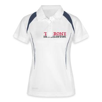 terrone salentino 100 - Women's Polo breathable - white/navy - Front