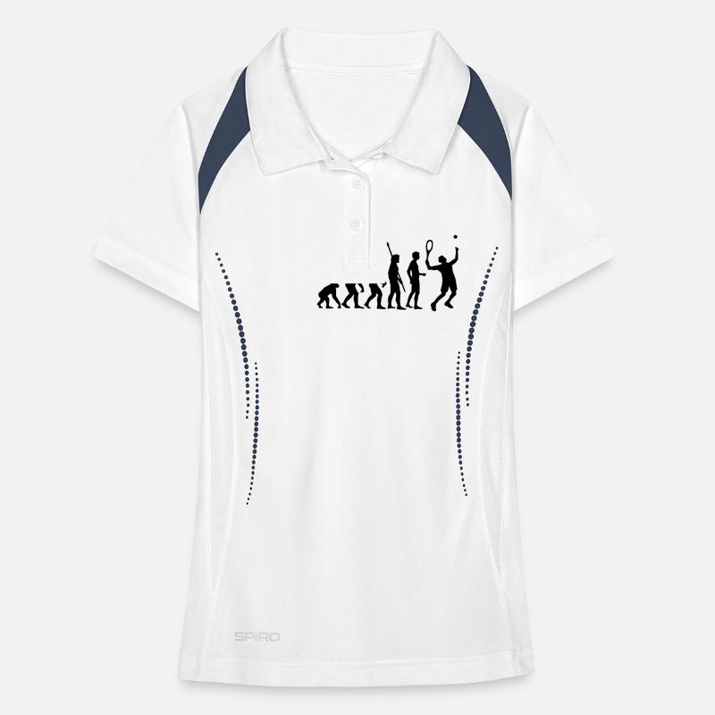 evolution_tennis_b_1c Frauen Polo atmungsaktiv
