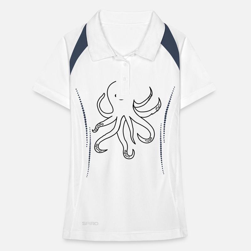 Pieuvre Pieuvre Polo respirant Femme