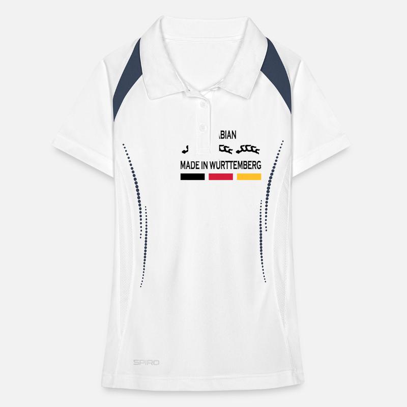 Made in Württemberg Polo respirant Femme