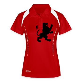 Black lion uk - Women's Polo breathable - white/navy - Front