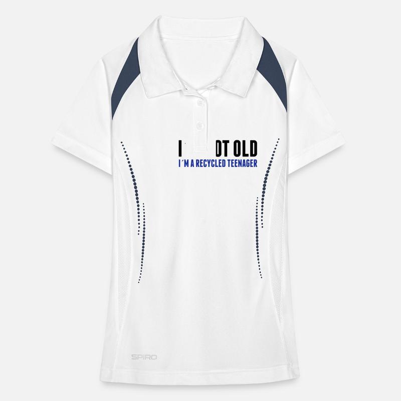 I´m not old Frauen Polo atmungsaktiv