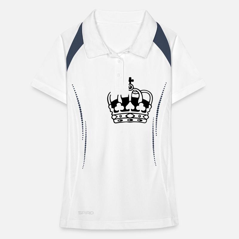 Crown / Krone / Couronne / Corona Women's Polo breathable