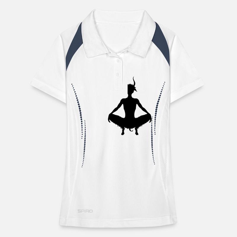 devil Frauen Polo atmungsaktiv